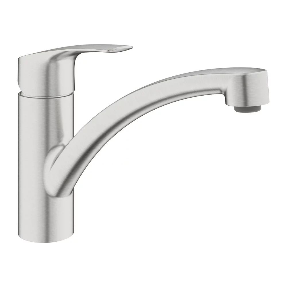 Baterie bucatarie Grohe Eurosmart New monocomanda crom periat Supersteel