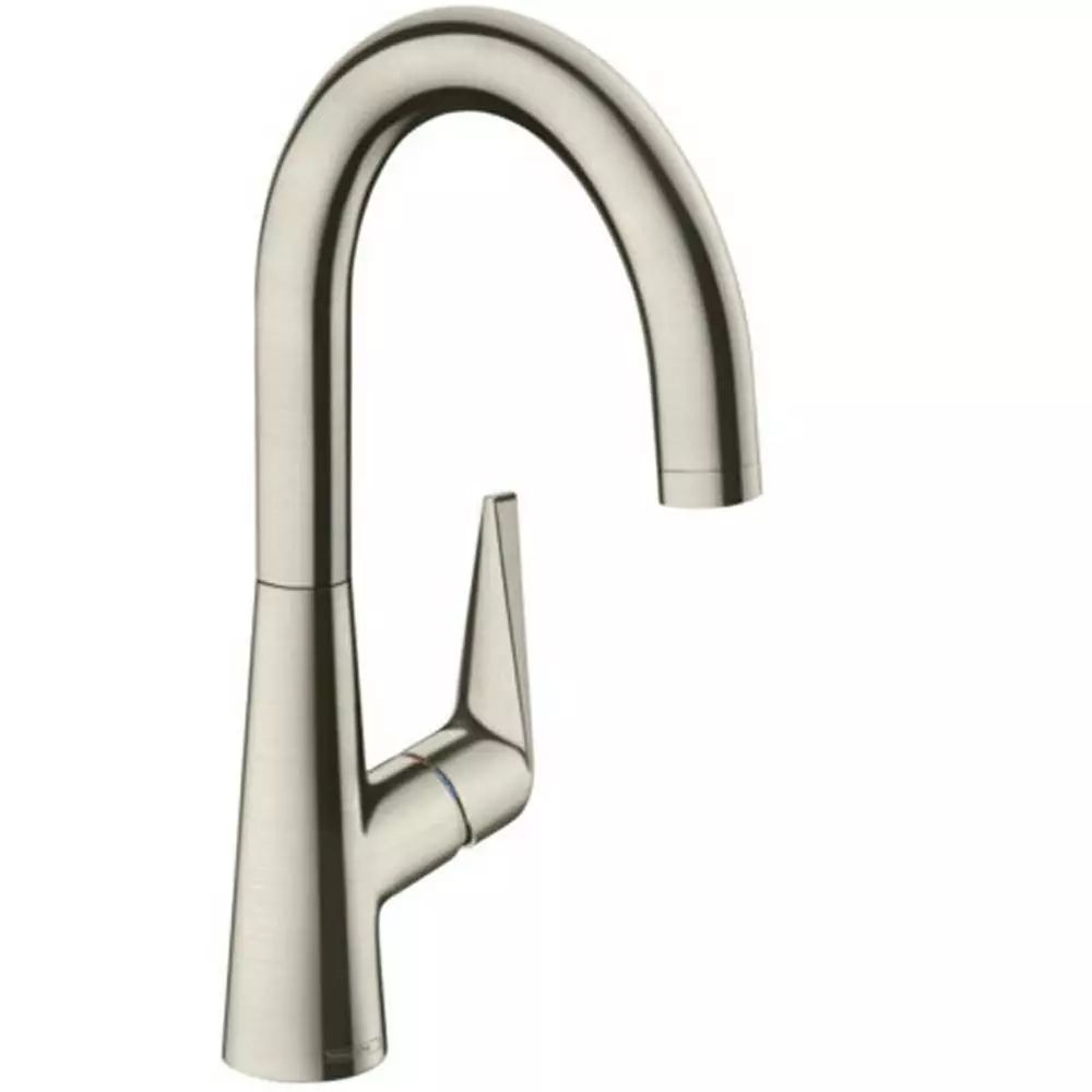Baterie bucatarie monocomanda crom periat Hansgrohe Talis M51 220 cu 1 jet