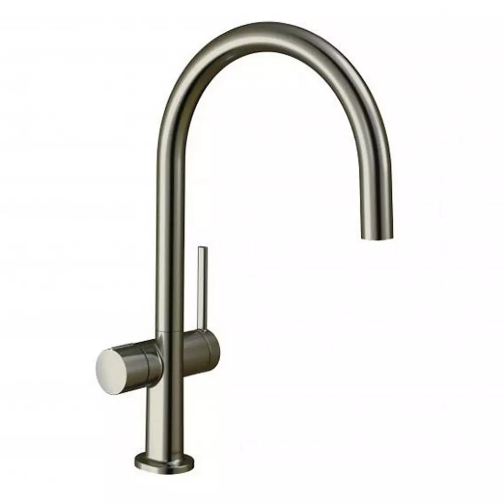 Baterie bucatarie monocomanda crom periat Hansgrohe Talis M54 220 cu 1 jet si robinet apa rece
