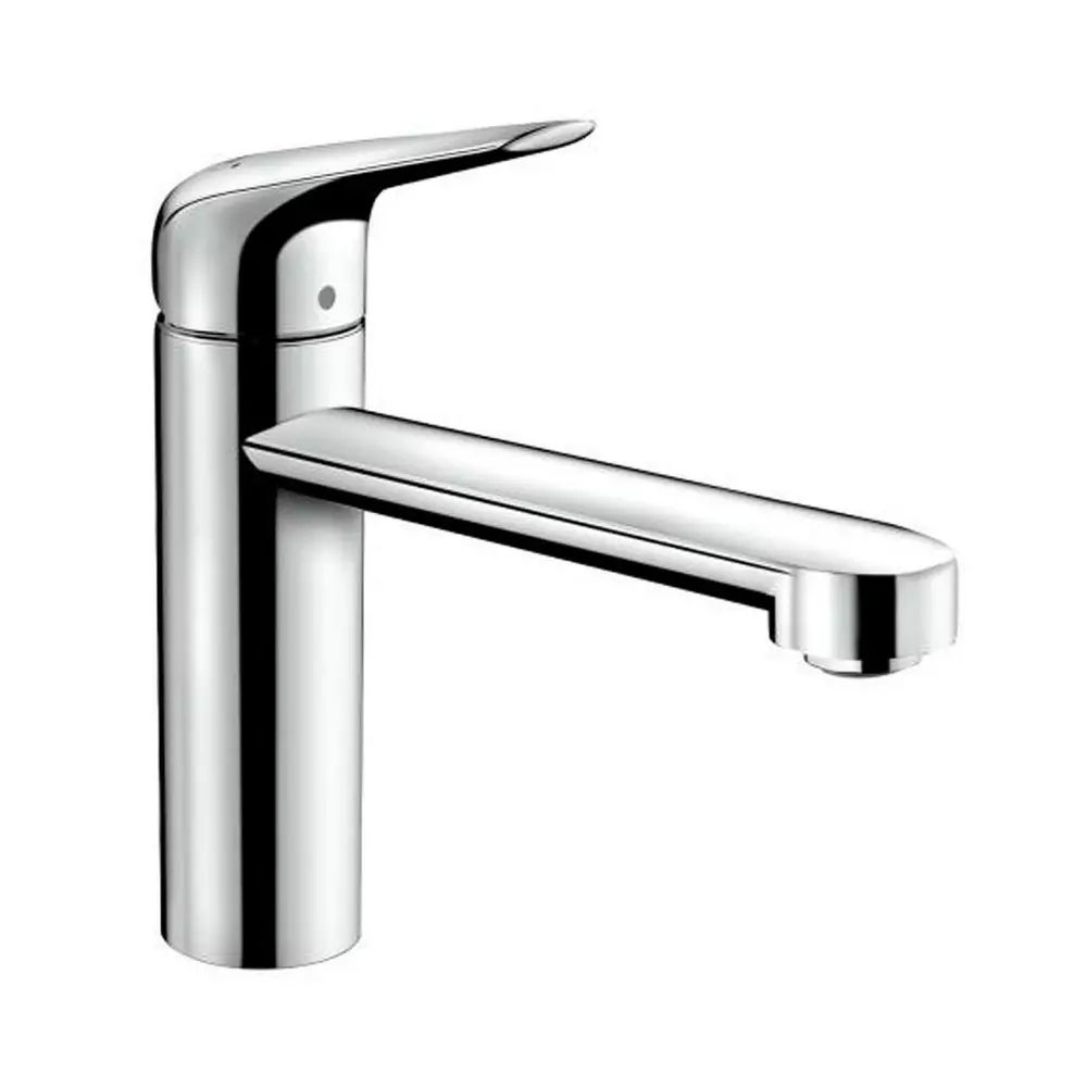 Baterie bucatarie monocomanda Hansgrohe Focus M42 120 CoolStart EcoSelection cu 1 jet finisaj crom lucios