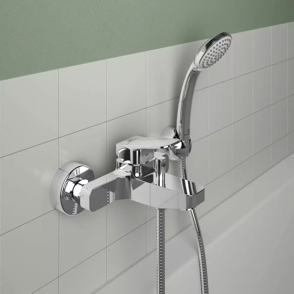 Baterie cada cu monocomanda si set dus Ideal Standard Ceraplan