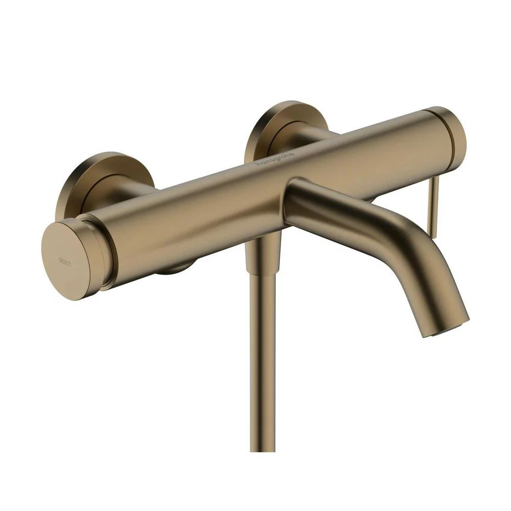 Baterie cada - dus bronz periat Hansgrohe Tecturis S