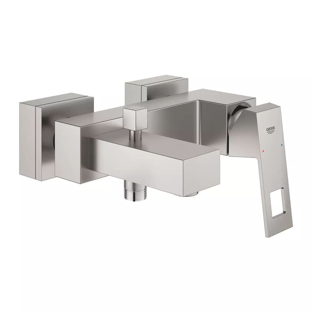 Baterie cada - dus Eurocube monocomanda crom periat Supersteel