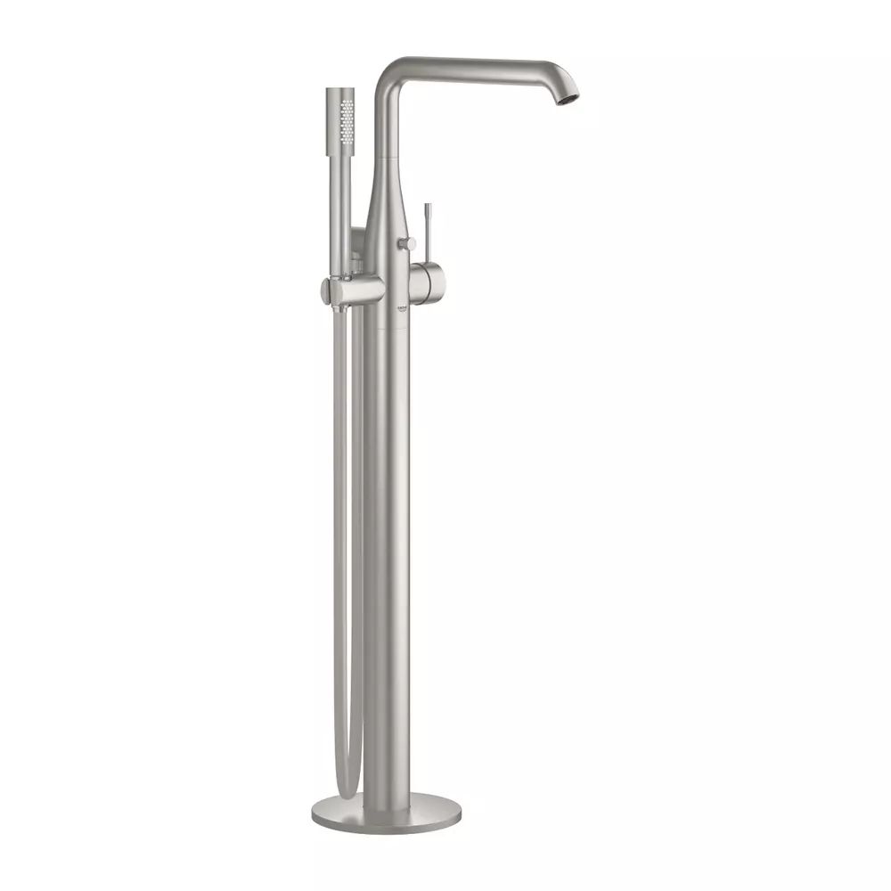 Baterie cada - dus freestanding Grohe Essence crom periat Supersteel