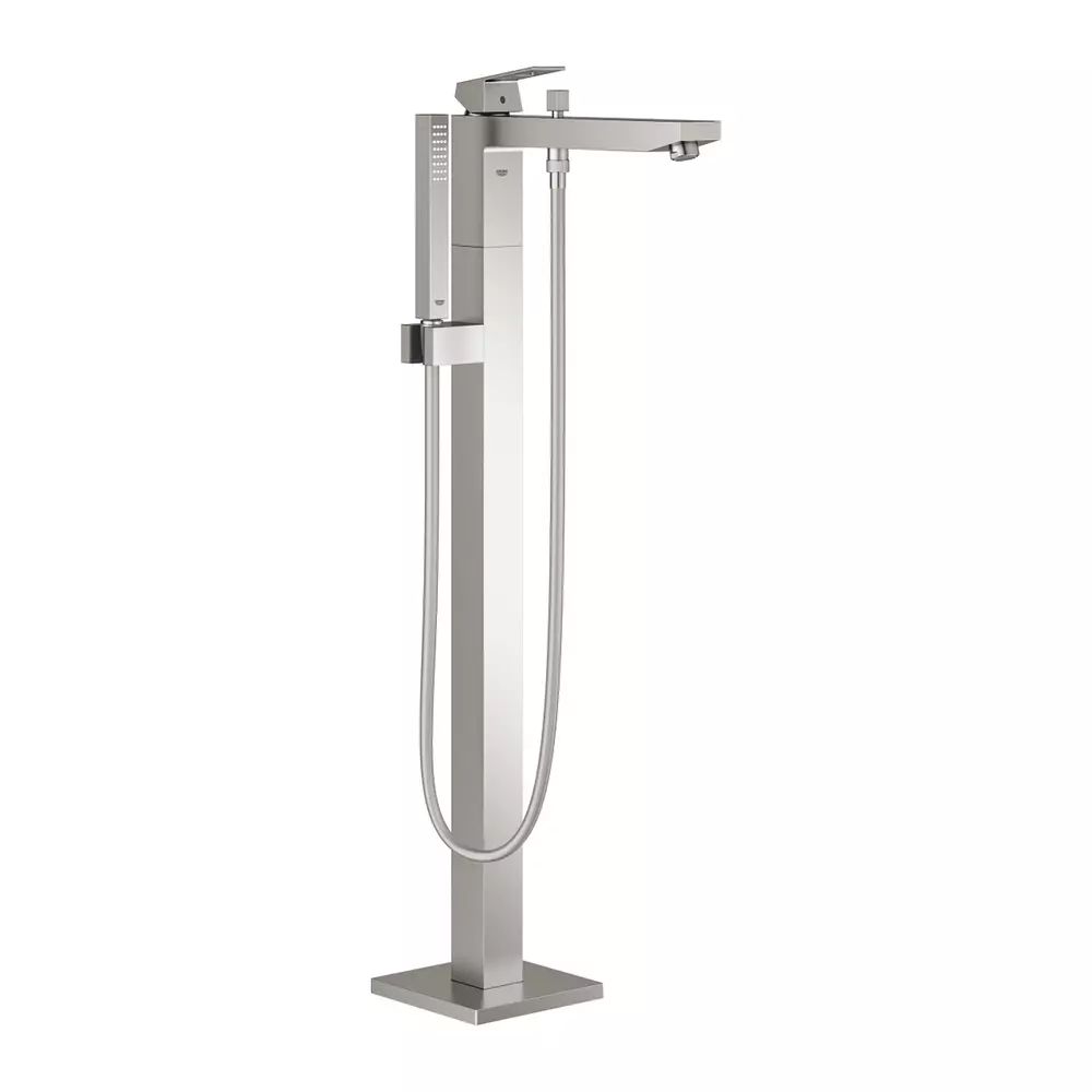 Baterie cada - dus freestanding Grohe Eurocube crom periat Supersteel