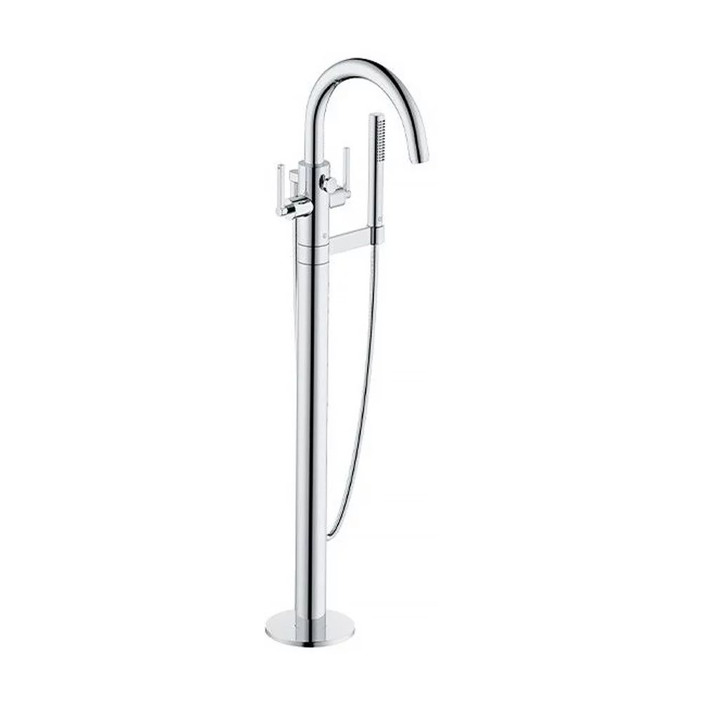 Baterie cada - dus freestanding Kludi Nova Fonte Puristic crom lucios
