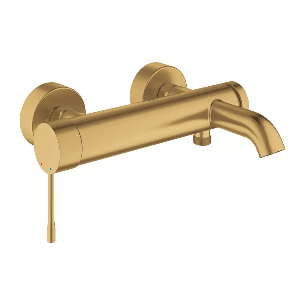 Baterie cada - dus Grohe Essence auriu periat Cool Sunrise