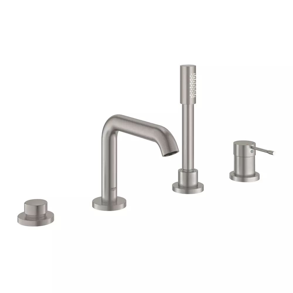 Baterie cada - dus Grohe Essence crom periat Supersteel 4 elemente