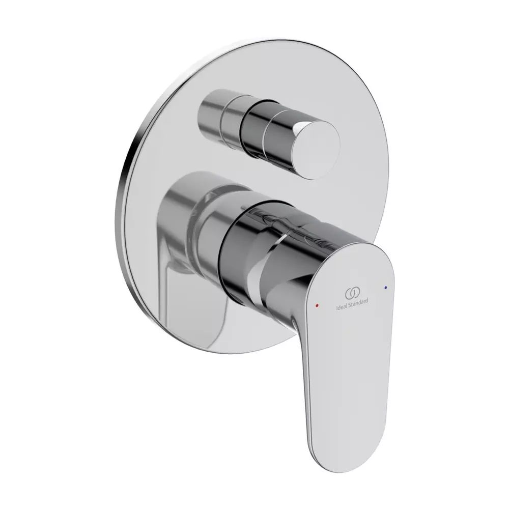 Baterie cada - dus incastrata Ideal Standard Cerafine O crom lucios fara corp ingropat