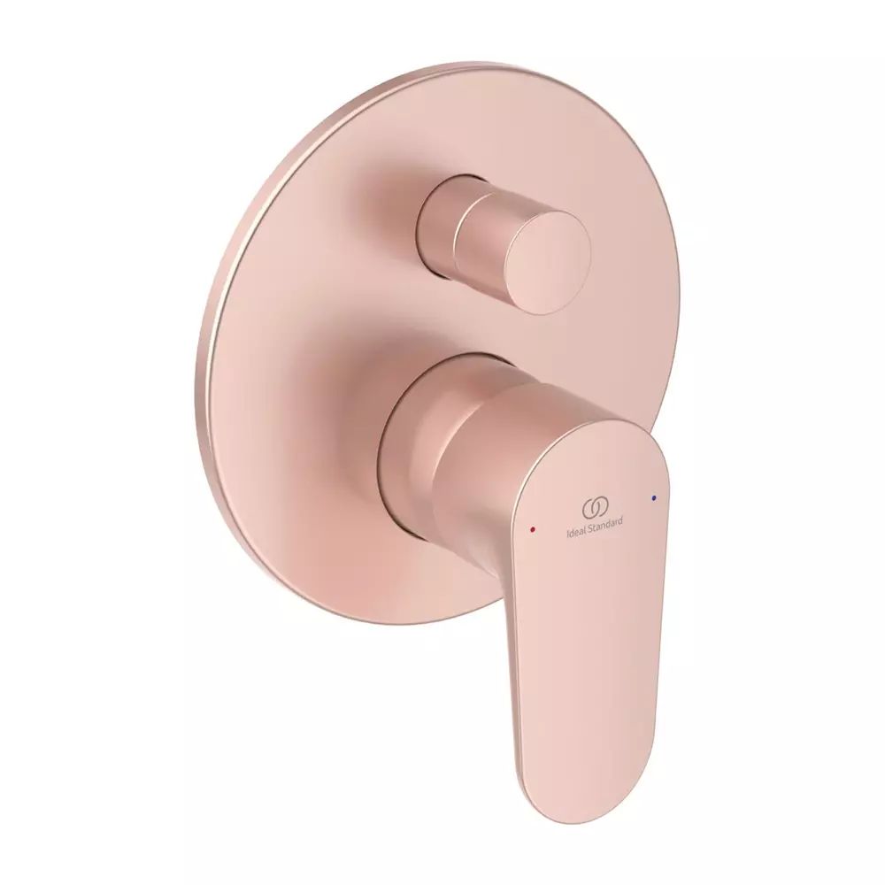 Baterie cada - dus incastrata Ideal Standard Cerafine O rose mat cu corp ingropat