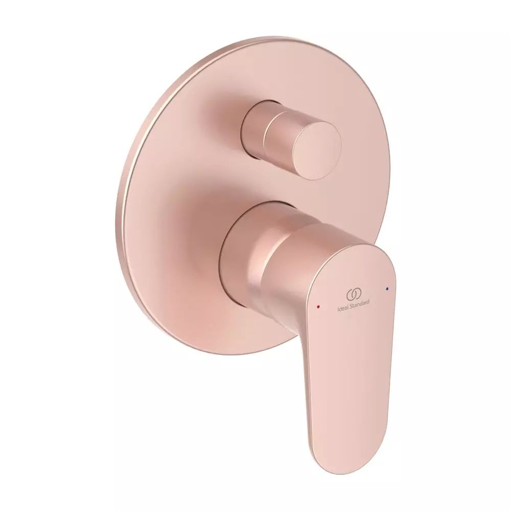 Baterie cada - dus incastrata Ideal Standard Cerafine O rose mat fara corp ingropat