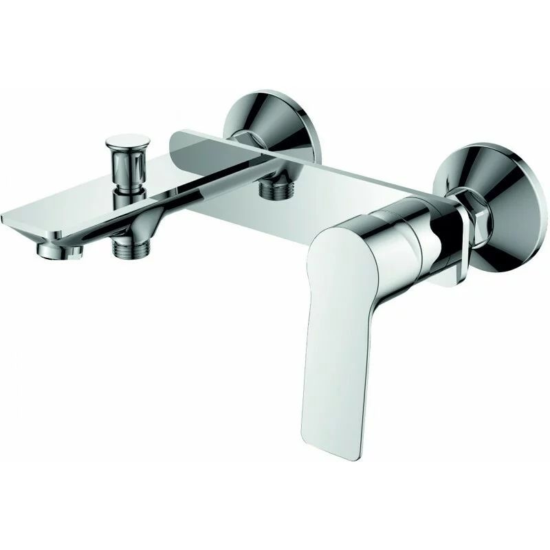 Baterie cada-dus Inter Ceramic Emma monocomanda crom finisaj lucios