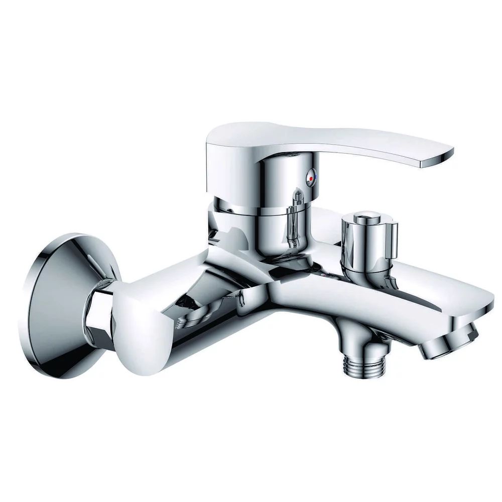 Baterie cada-dus Inter Ceramic Quadrat monocomanda crom lucios