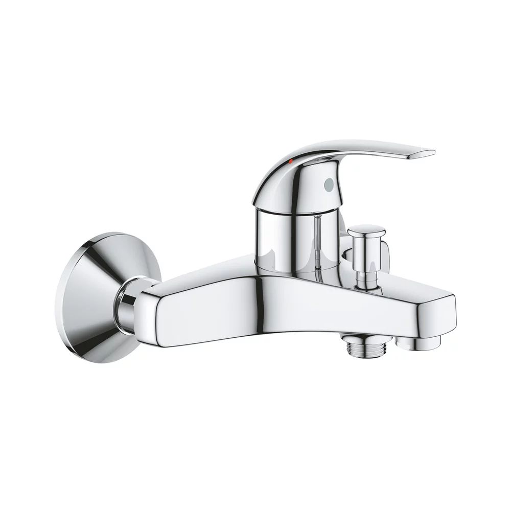 Baterie cada-dus monocomanda Grohe Baucurve crom lucios