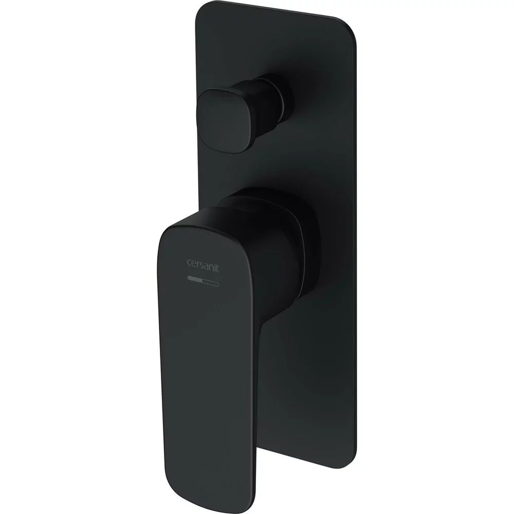 Baterie cada - dus monocomanda incastrata negru Cersanit Larga