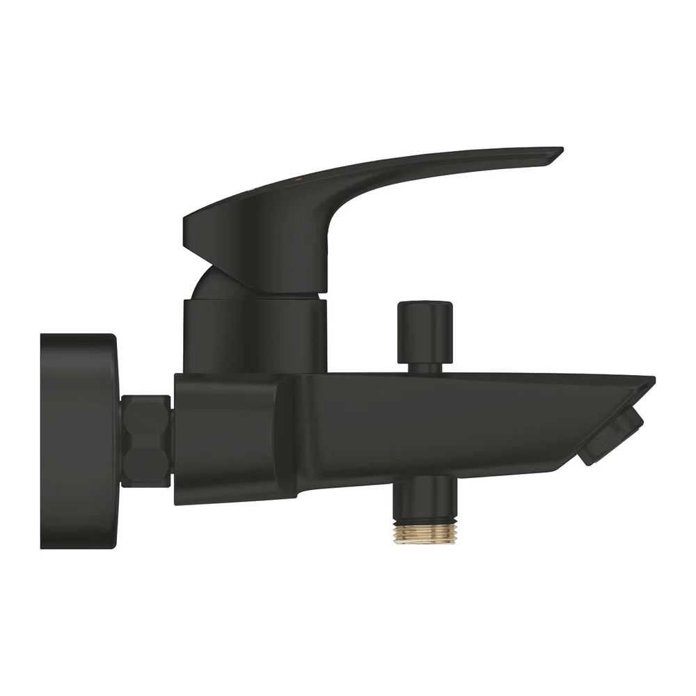 Baterie cada - dus negru mat Grohe Eurosmart New