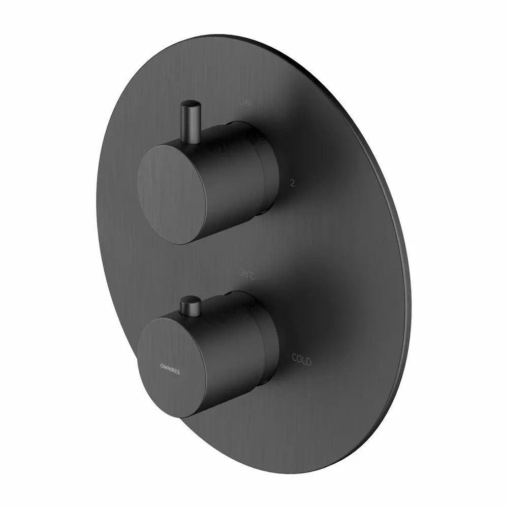 Baterie cada termostatata incastrata grafit periat Omnires Y fara corp ingropat