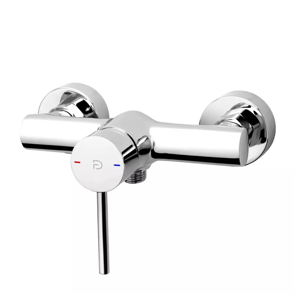 Baterie dus FDesign Flusso monocomanda crom lucios