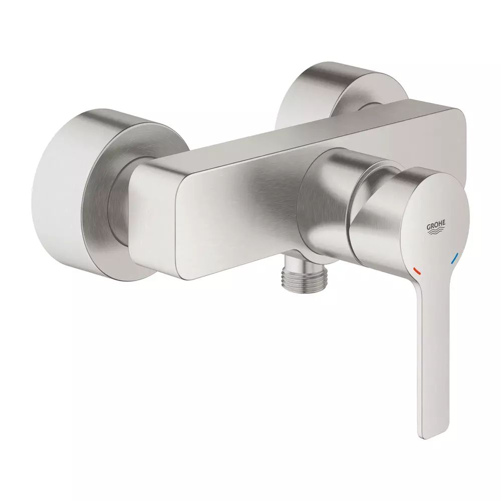 Baterie dus Grohe Lineare monocomanda crom periat Supersteel