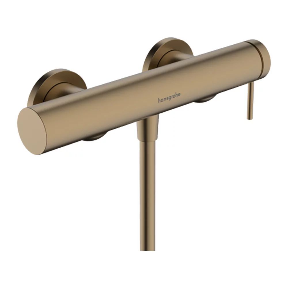Baterie dus Hansgrohe Tecturis S monocomanda finisaj bronz periat