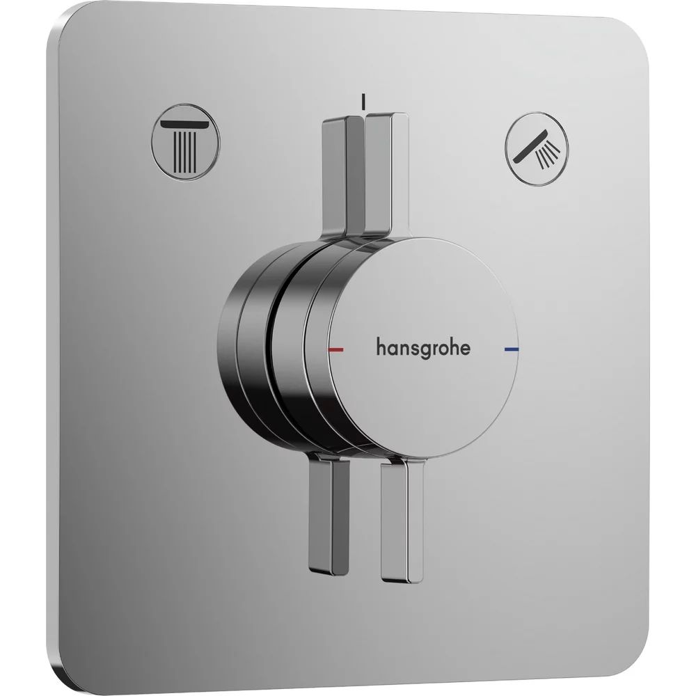 Baterie dus incastrata Hansgrohe DuoTurn Q 2 functii