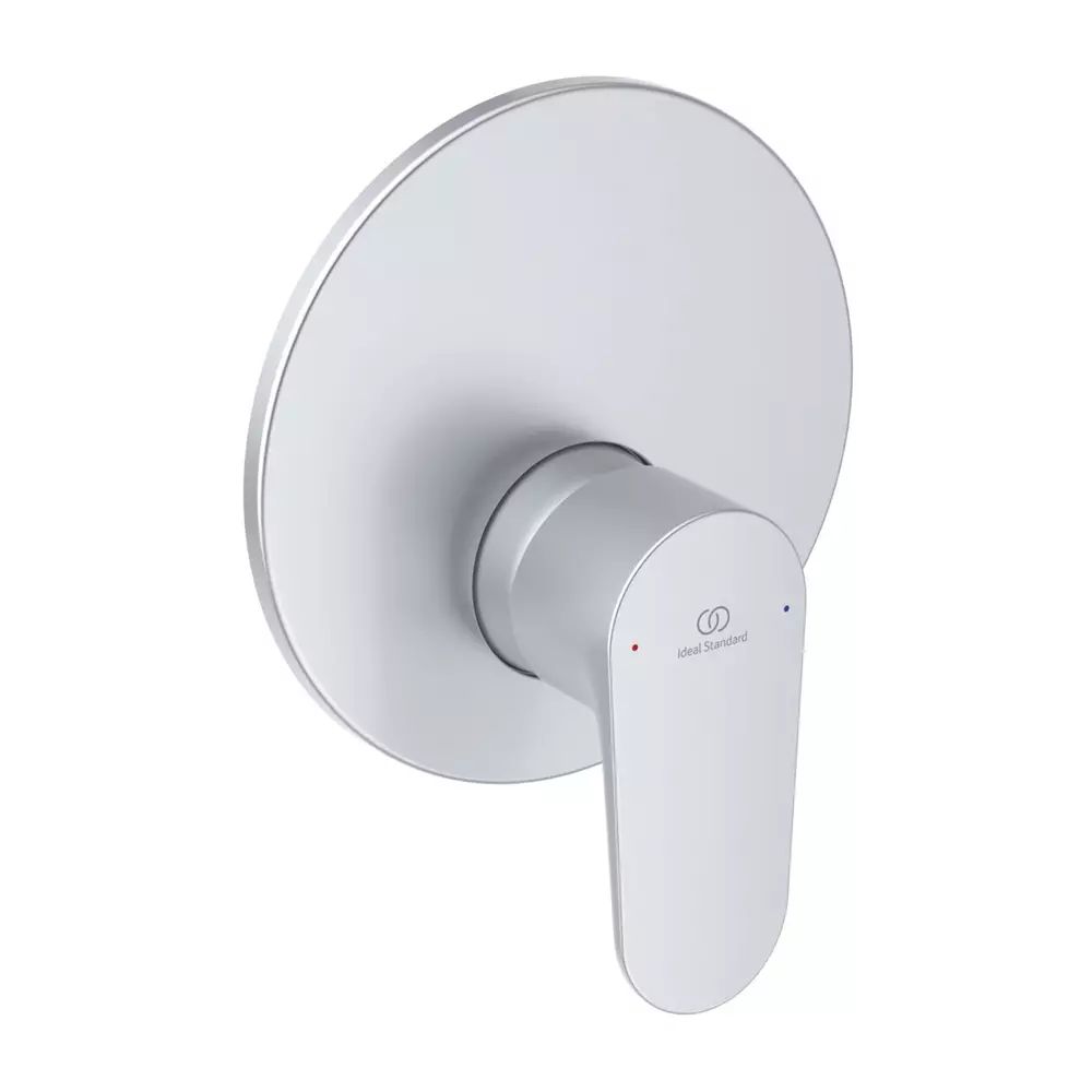 Baterie dus incastrata Ideal Standard Cerafine O argintiu mat cu corp ingropat