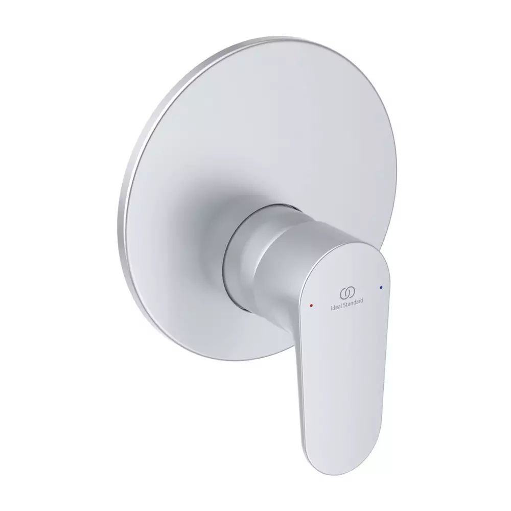 Baterie dus incastrata Ideal Standard Cerafine O argintiu mat fara corp ingropat