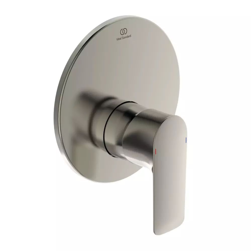 Baterie dus incastrata Ideal Standard Connect Air argintiu Silver Storm fara corp ingropat