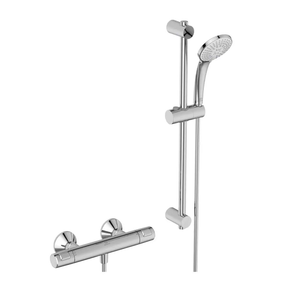Baterie dus termostatata Ideal Standard Ceratherm T25 crom lucios cu set de dus