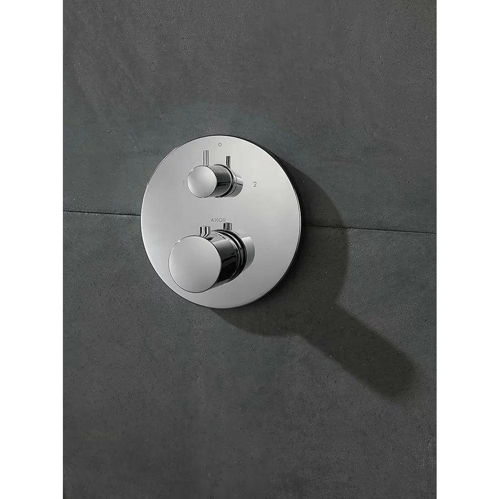 Baterie dus termostatata incastrata Hansgrohe Axor Uno cu divertor