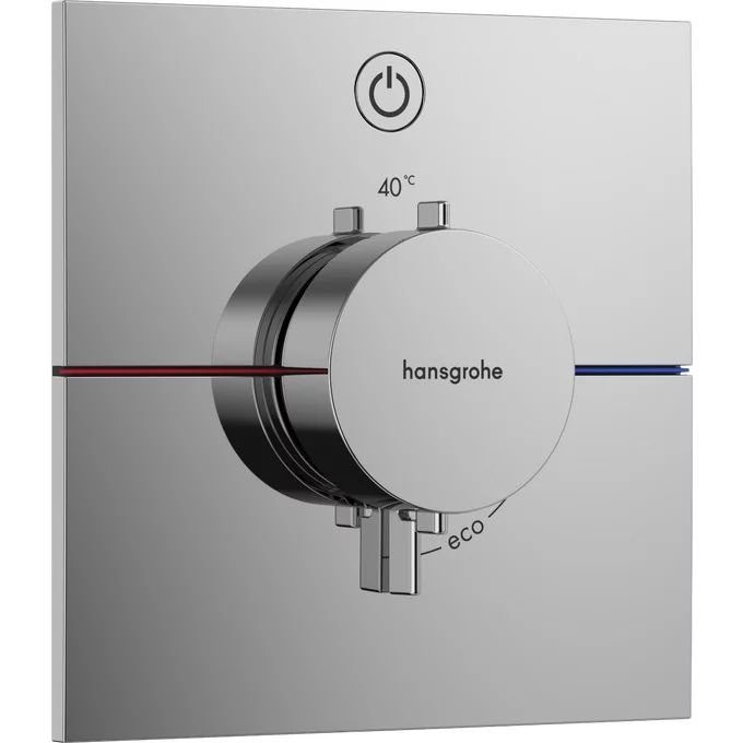 Baterie dus termostatata incastrata Hansgrohe ShowerSelect Comfort E 1 functie 1 functie