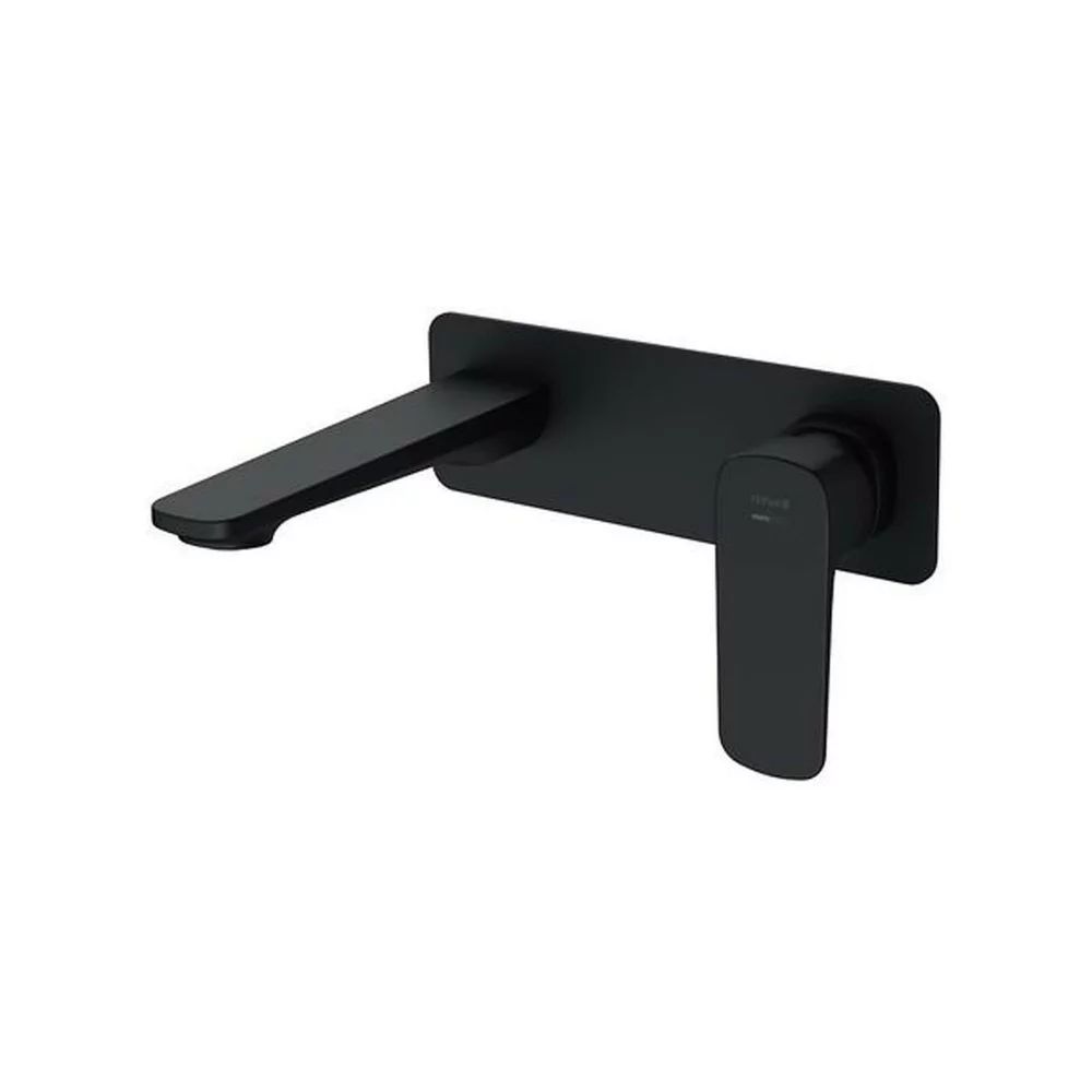 Baterie incastrata lavoar negru mat Cersanit Larga