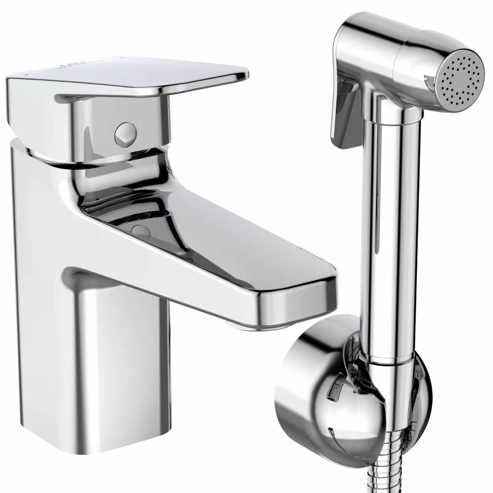 Baterie lavoar cu monocomanda si dus igienic Ideal Standard Ceraplan