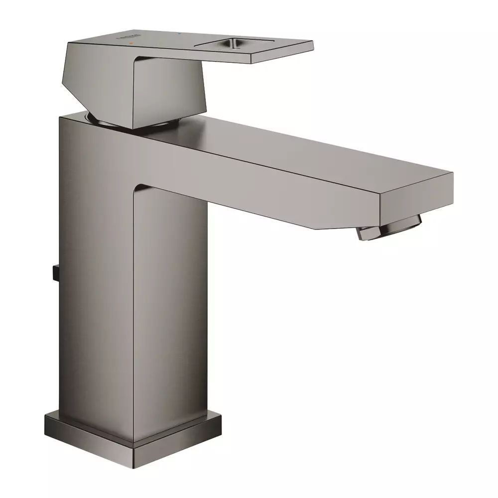 Baterie lavoar Grohe Eurocube M antracit periat Hard Graphite cu ventil Pop-Up