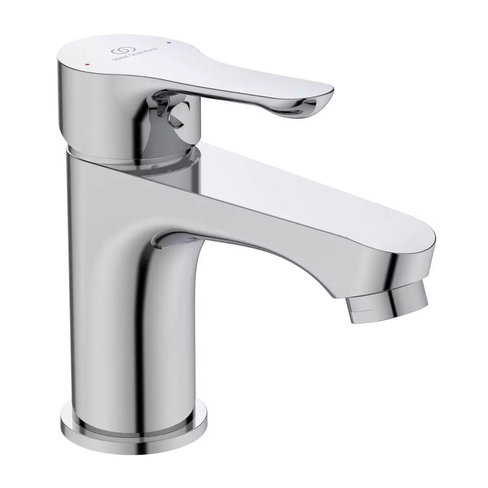 Baterie lavoar Ideal Standard Alpha crom lucios monocomanda cu Click-Clack