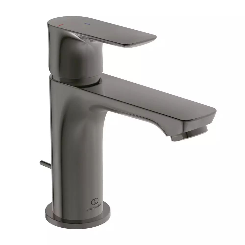 Baterie lavoar Ideal Standard Connect Air BlueStart gri Magnetic Grey cu ventil metalic