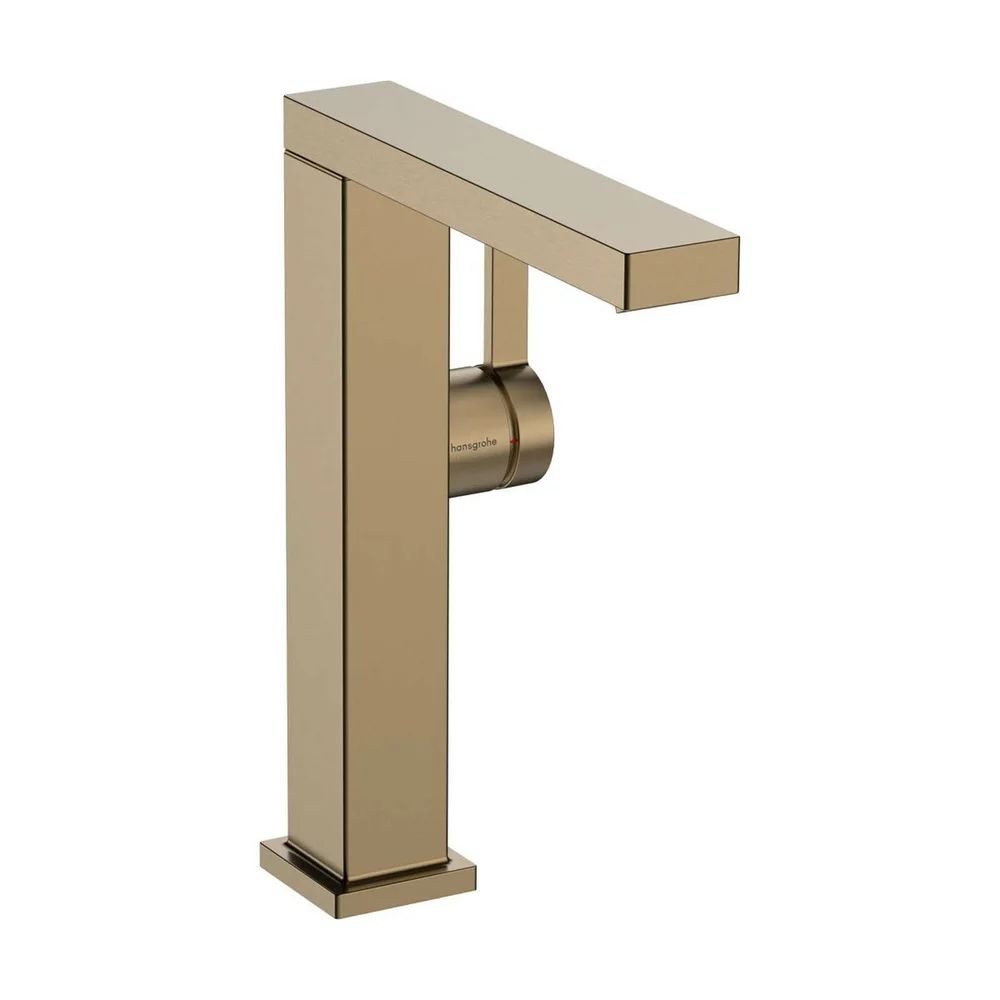 Baterie lavoar inalta bronz periat Hansgrohe Tecturis E 210 CoolStart EcoSmart+