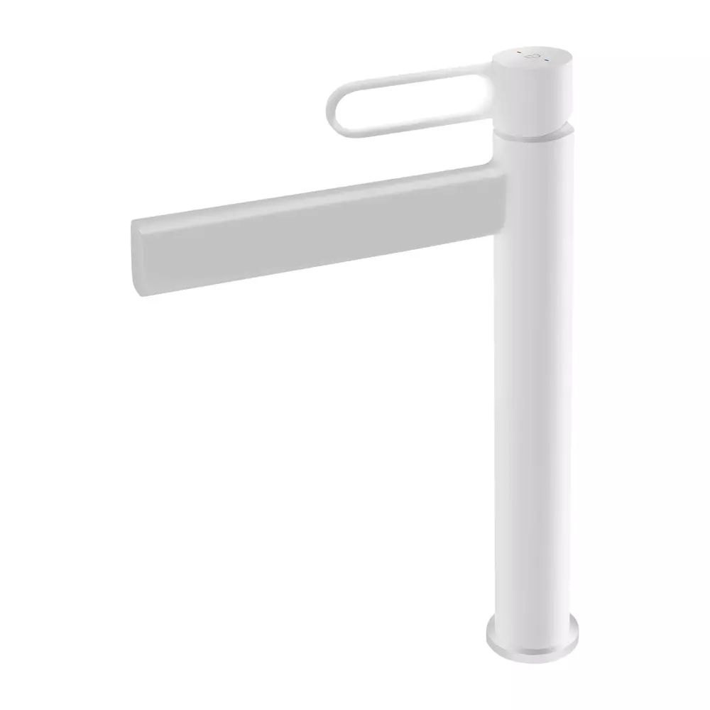 Baterie lavoar inalta FDesign Zaffiro monocomanda alb mat
