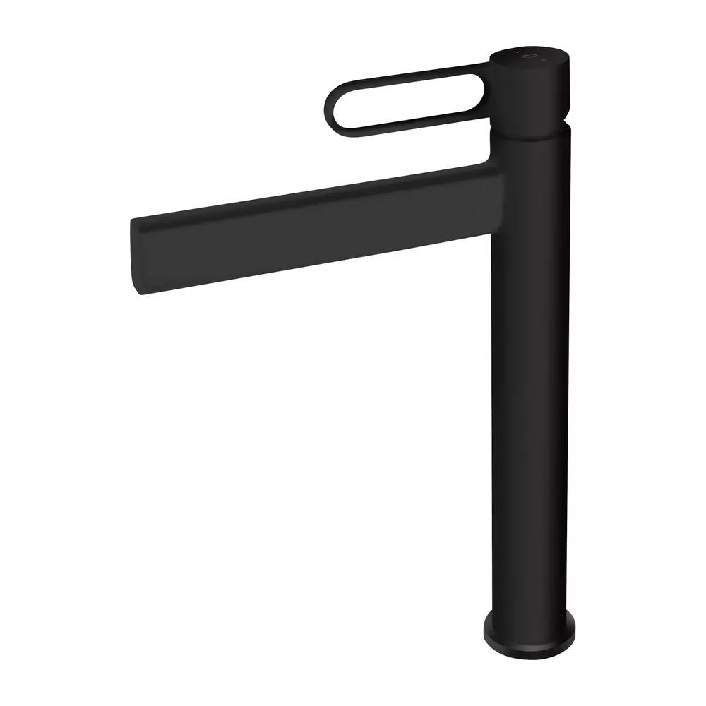 Baterie lavoar inalta FDesign Zaffiro monocomanda negru mat
