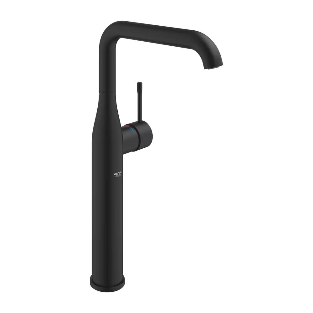 Baterie lavoar inalta Grohe Essence negru mat Phantom Black