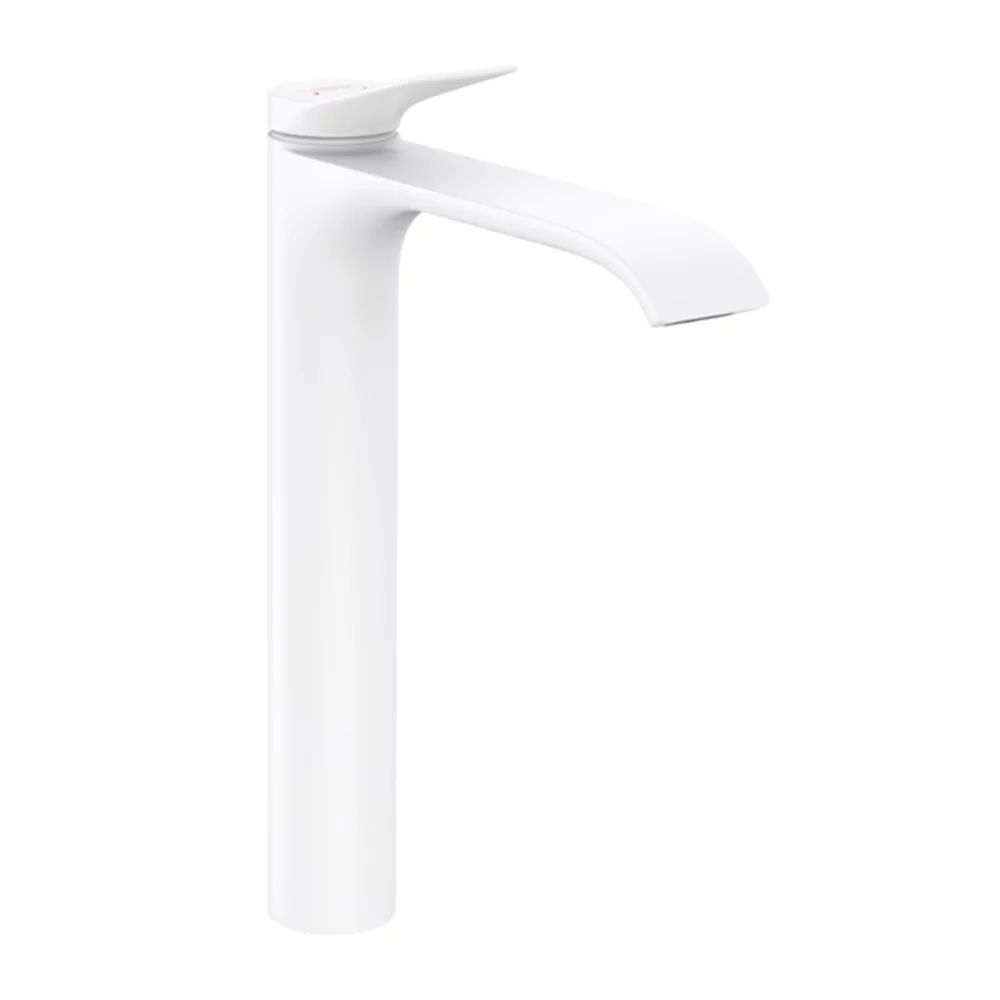 Baterie lavoar inalta Hansgrohe Vivenis 250 monocomanda alb mat