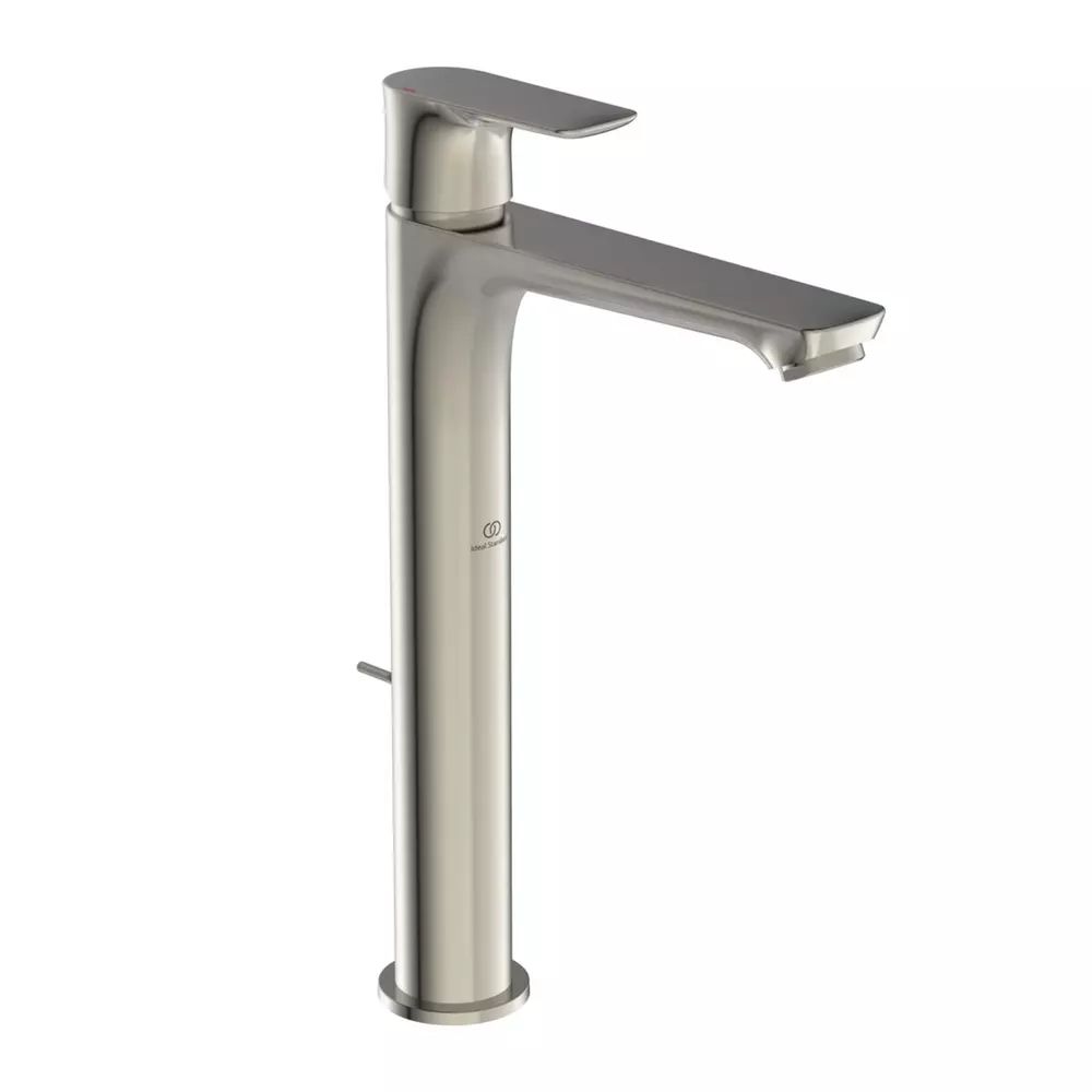 Baterie lavoar inalta Ideal Standard Connect Air cu ventil argintiu Silver Storm