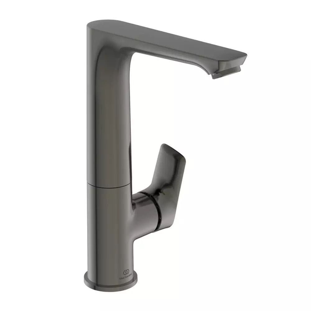 Baterie lavoar inalta Ideal Standard Connect Air gri Magnetic Grey cu pipa rotativa