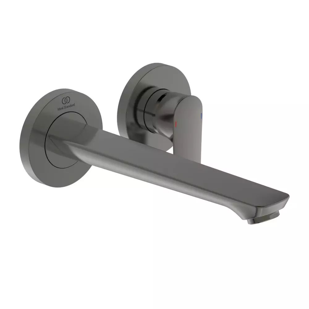 Baterie lavoar incastrata Ideal Standard Connect Air pipa 23 cm gri Magnetic Grey fara corp ingropat
