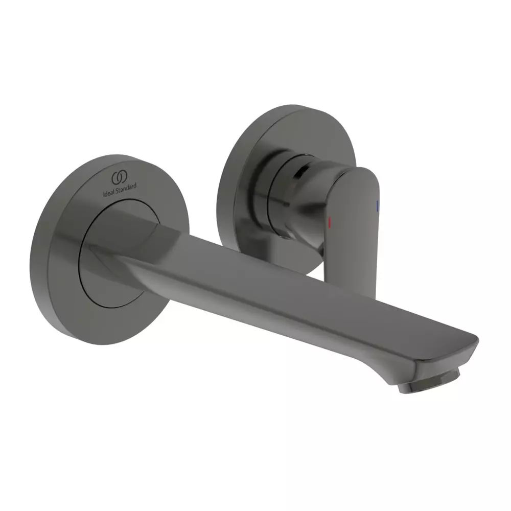 Baterie lavoar incastrata Ideal Standard Connect Air pipa 19 cm gri Magnetic Grey fara corp ingropat
