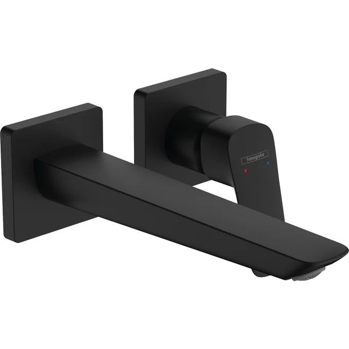 Baterie lavoar incastrata negru mat Hansgrohe Logis