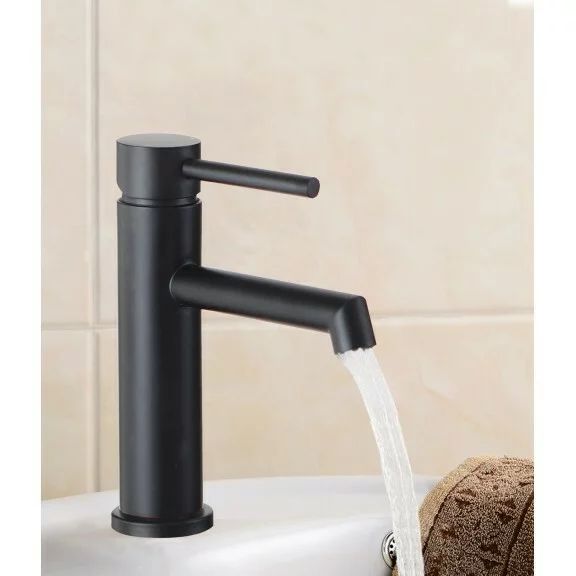 Baterie lavoar Inter Ceramic SS monocomanda negru mat