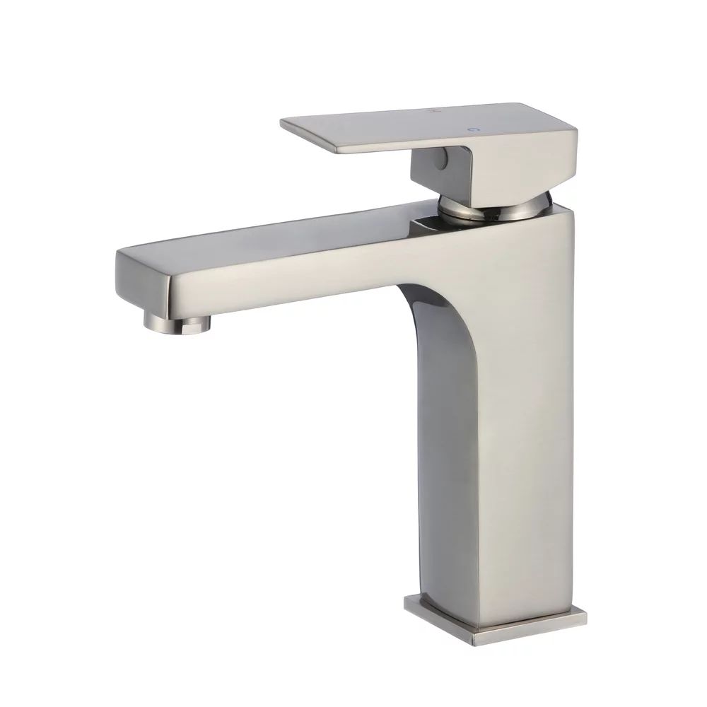 Baterie lavoar Inter Ceramic Yasmina monocomanda nichel mat