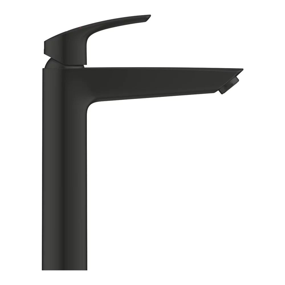 Baterie lavoar monocomanda negru mat Grohe Eurosmart New XL