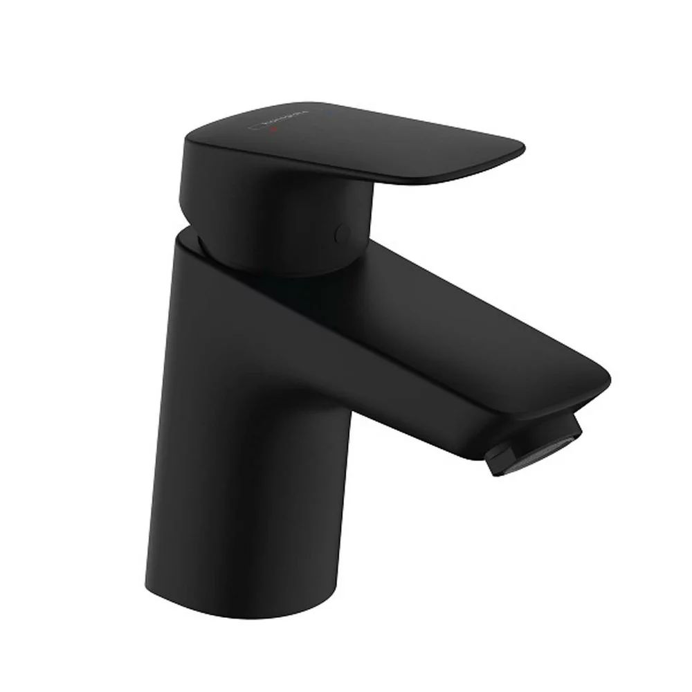 Baterie lavoar monocomanda negru mat Hanshgrohe Logis 70